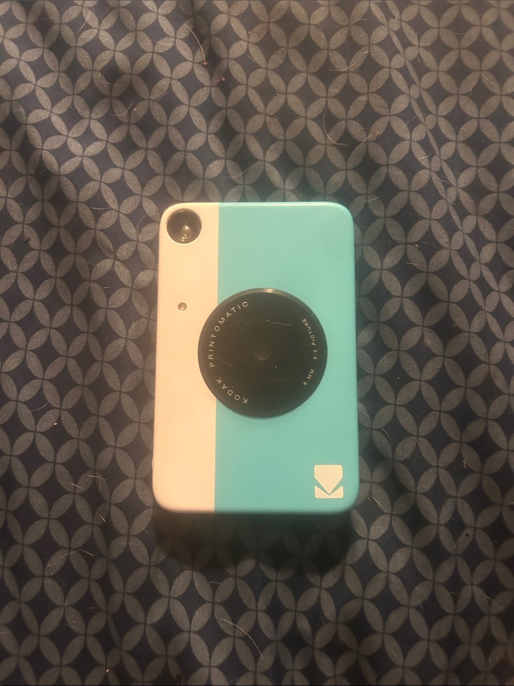 Kodak Printomatic Instant Camera - White & Teal